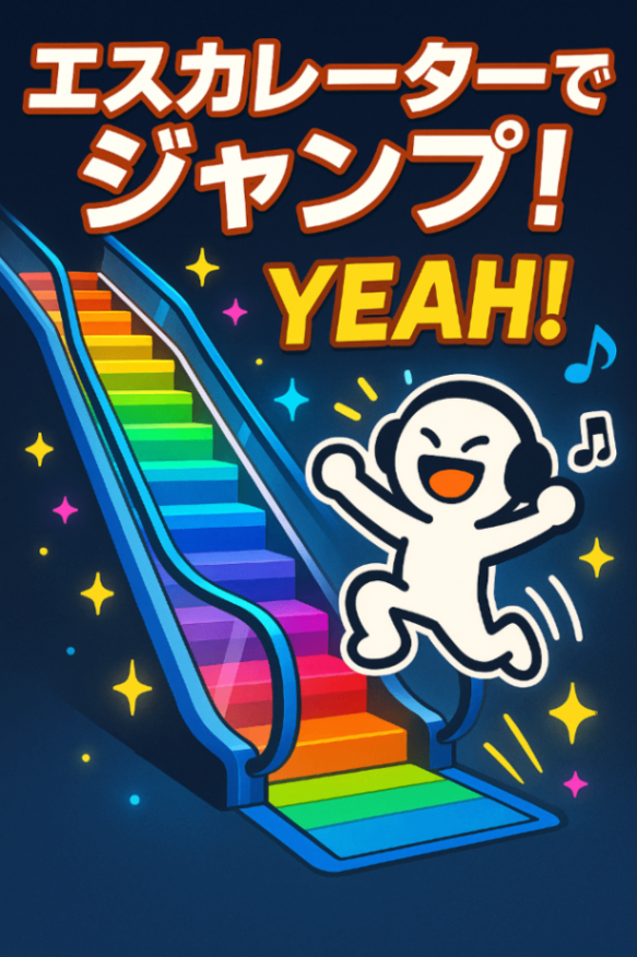 Escalator YEAH!!