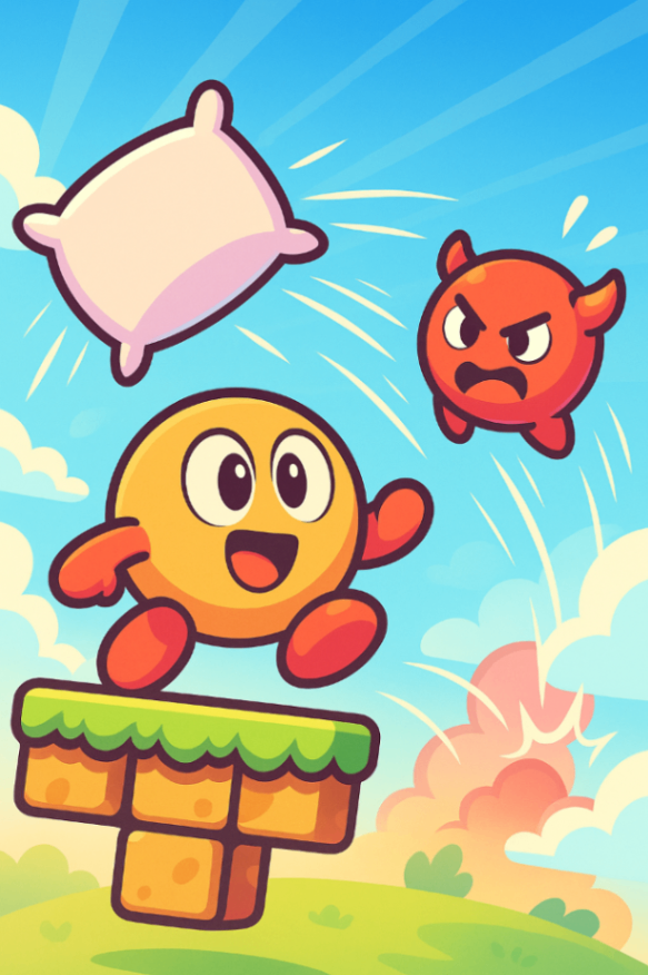 枕投げゲーム