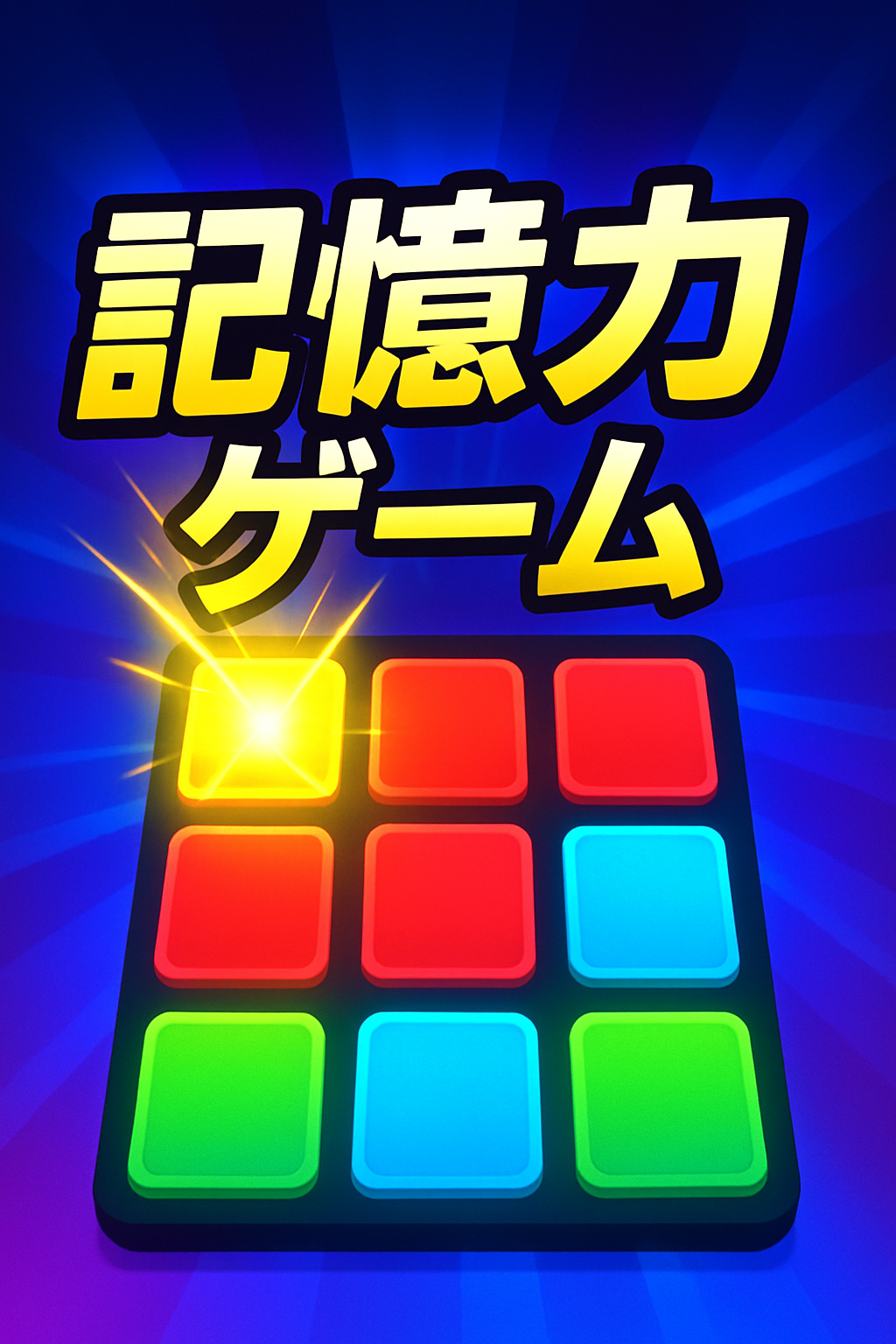 記憶力ゲーム（シンプル版）