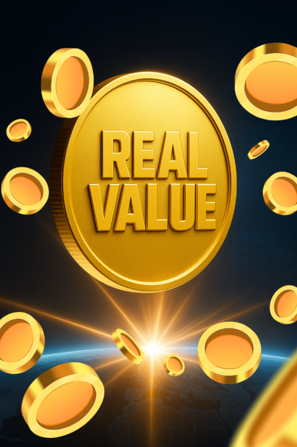 REAL VALUE TOKEN GAME