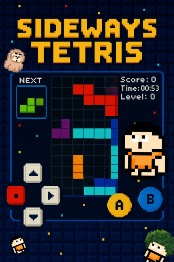 Sideways Tetris