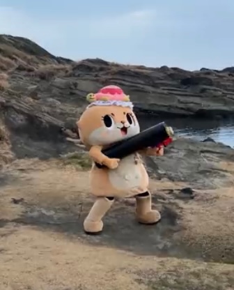 ちぃたん花火爆破